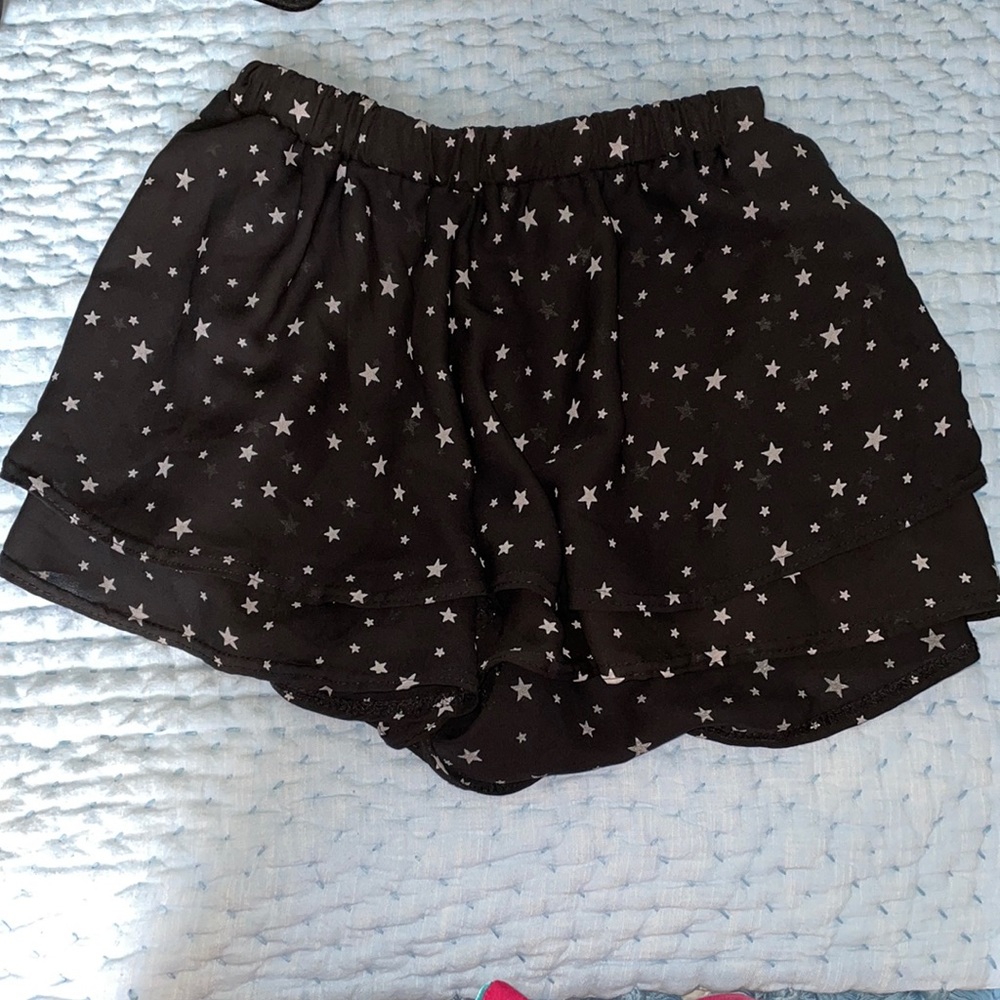 Nasty Gal star-printed flowy shorts